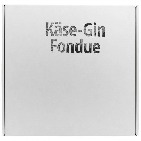 Käse-Gin Fondue Set