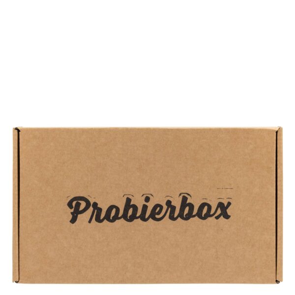 Schachtel der Probierbox